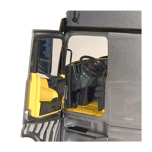 MERCEDES ACTROS GIGA SPACE 4x2 SILVER 1:18 NZG Camion Modellino