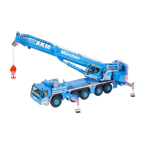 CAMION GRU LIEBHERR LTM1250-5.1 "AKM" MOBILCRANE 1:50 NZG Mezzi Industriali Modellino