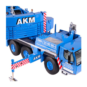 CAMION GRU LIEBHERR LTM1250-5.1 "AKM" MOBILCRANE 1:50 NZG Mezzi Industriali Modellino