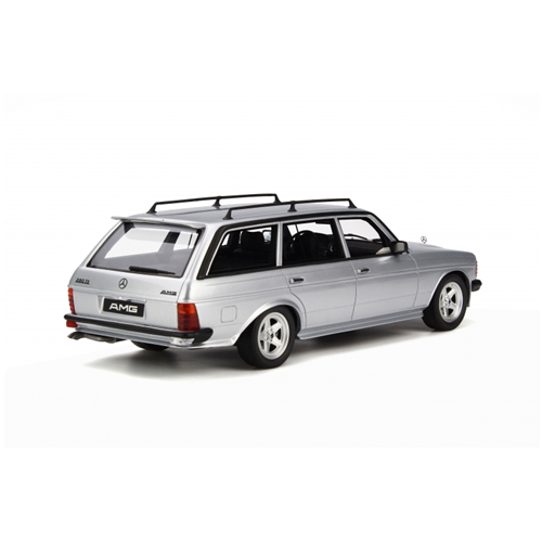MERCEDES 280TE AMG (S123) 1982 SILVER 1:18 Ottomobile Auto Stradali Modellino