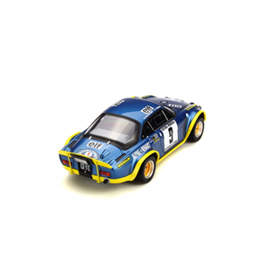 ALPINE A110 N.9 WINNER RALLY CEVENNES 1972 J.L.THERIER-M.CALLEWAERT 1:18 Ottomobile Auto Rally Modellino