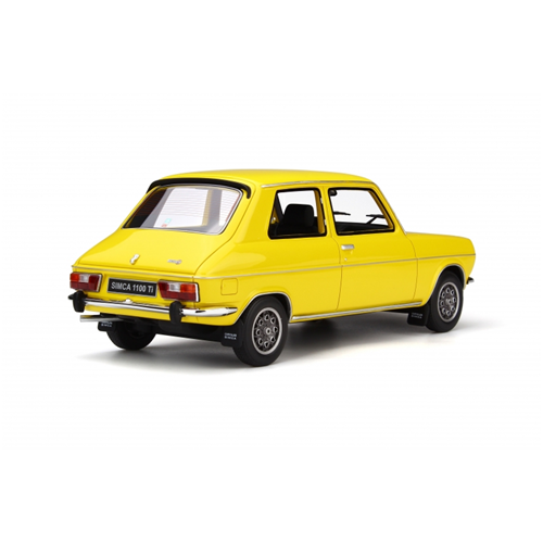 SIMCA 1000 Ti 1975 YELLOW 1:18 Ottomobile Auto Stradali Modellino