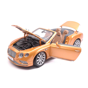 BENTLEY CONTINENTAL GT CONVERTIBLE 2016 SUNBURST GOLD 1:18 Paragon Models Auto Stradali Modellino