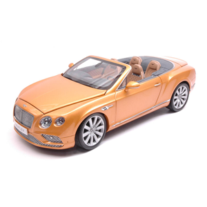 BENTLEY CONTINENTAL GT CONVERTIBLE 2016 SUNBURST GOLD 1:18 Paragon Models Auto Stradali Modellino