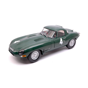 JAGUAR E-TYPE N.4 1963 BRITISH RACING GREEN 1:18 Paragon Models Auto Stradali Modellino