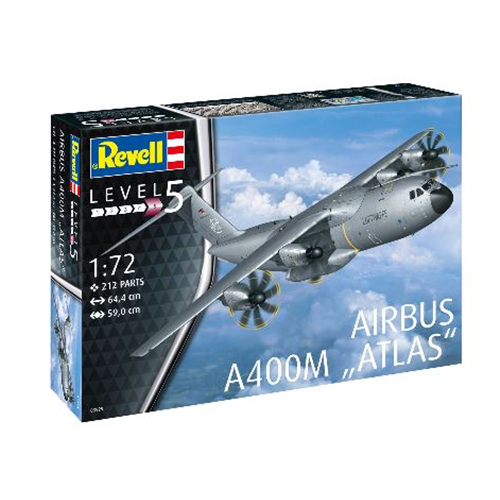 AIRBUS A400M "LUFTWAFFE" KIT 1:72 Revell Kit Aerei Modellino