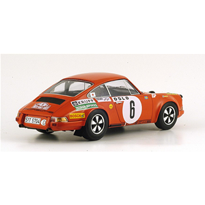 PORSCHE 911 S N.6 WINNER MONTE CARLO 1970 VALDEGAARD-HELMER 1:18 Spark Model Auto Rally Modellino