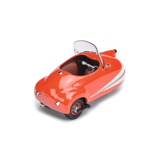 BRUTSCH MOPETTA RED/WHITE 1:18 Schuco Auto Stradali Modellino