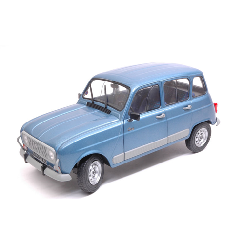 RENAULT 4L 1989 BLEU ARDOISE 1:18 Solido Auto Stradali Modellino