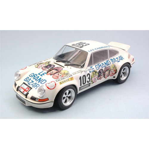PORSCHE 911 RSR "LE GRAND BAZAR" TOUR DE FRANCE AUTO 1973 1:18 Solido Auto Rally Modellino