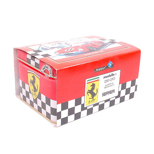 FERRARI 250 GTO N.11 WINNER TOURIST TROPHY 1963 G.HILL METAL BOX 1:43 Solido Auto Competizione Modellino