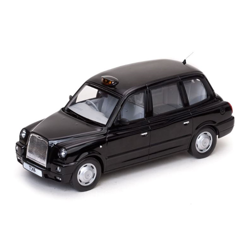LONDON TAXI AUSTIN TX4 RHD 2006 BLACK 1:18 SunStar Taxi Modellino