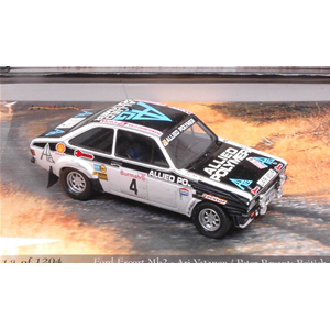 FORD ESCORT Mk2 N.4 BRITISH RALLY CHAMPIONS 1976 A.VATANEN-P.BRYANT 1:43 Trofeu Auto Rally Modellino