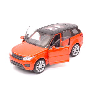 RANGE ROVER SPORT 2014 ORANGE METALLIC cm 11 Welly Auto Stradali Modellino