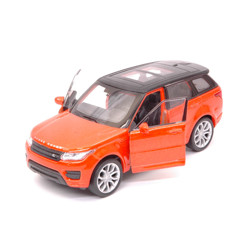RANGE ROVER SPORT 2014 ORANGE METALLIC cm 11 Welly Auto Stradali Modellino