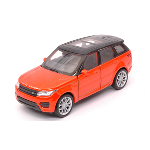 RANGE ROVER SPORT 2014 ORANGE METALLIC cm 11 Welly Auto Stradali Modellino