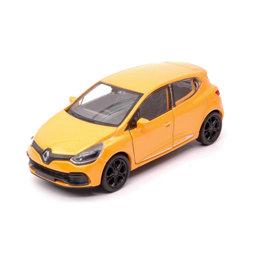 RENAULT CLIO RS 2016 YELLOW cm 11 Welly Auto Stradali Modellino
