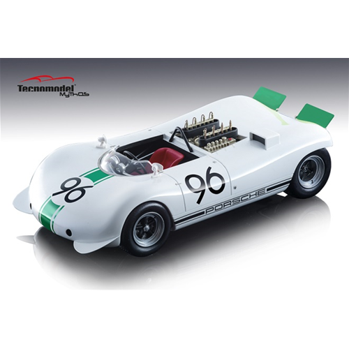 PORSCHE 909 BERGSPYDER N.96 3rd GAISBERG RENNEN 1968 ROLF STOMMELEN 1:18 Tecnomodel Auto Competizione Modellino