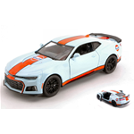 CHEVY CAMARO XL1 2017 "GULF" LIGHT BLUE/ORANGE 1:24 MotorMax Auto Stradali Modellino