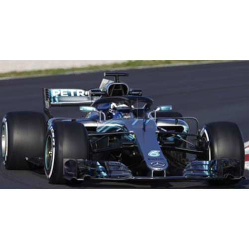 MERCEDES F1 W09 V.BOTTAS 2018 N.77 2nd CHINESE GP 100 GP s 1:18 Spark Model Formula 1 Modellino