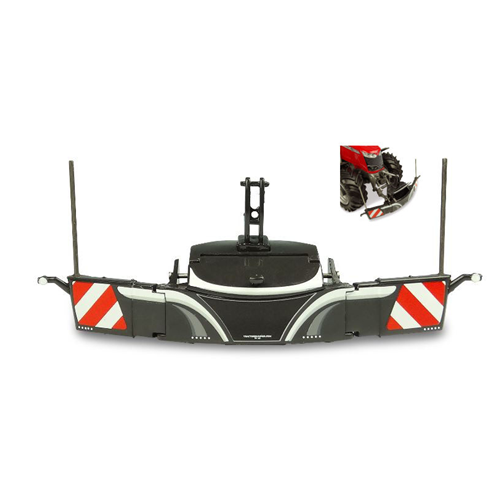 PARAURTI DI SICUREZZA TRACTOR BUMPER SAFETYWEIGHT GREY COLOR 1:32 Universal Hobbies Mezzi Agricoli e Accessori Modellino