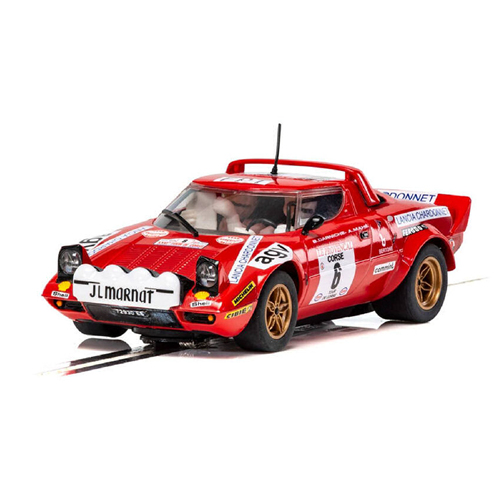 LANCIA STRATOS N.6 WINNER TOUR DE CORSE 1975 B.DANICHE 1:32 Scalextric Slot Modellino