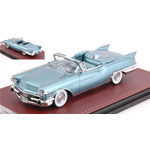 CADILLAC ELDORADO BIARRITZ 1958 OPEN ROOF LIGHT BLUE METALLIC LIM.299 1:43 GLM Models Auto Stradali Modellino