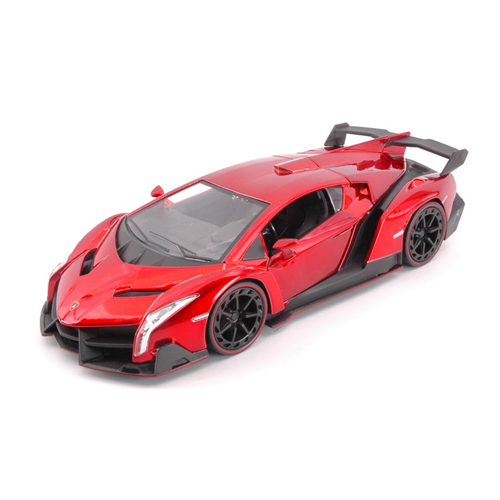 LAMBORGHINI VENENO 2017 METALLIC RED 1:24 Jada Toys Tuning Modellino