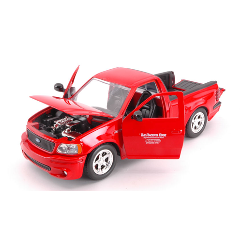 BRIAN'S FORD F-150 SVT LIGHTNING 1999(2001) FAST & FURIOUS  RED  1:24 Jada Toys Movie Modellino