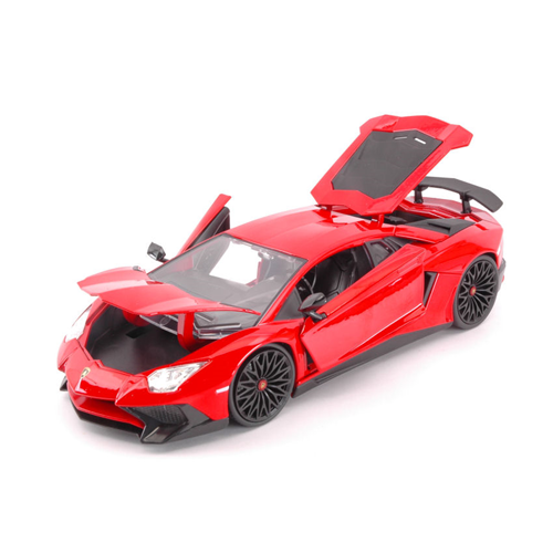 LAMBORGHINI AVENTADOR SV 2017 RED 1.24 Jada Toys Tuning Modellino