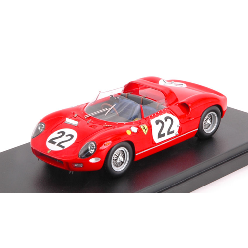 FERRARI 275P N.22 ACCIDENT LE MANS 1964 G.BAGHETTI-U.MAGLIOLI 1:43 Looksmart Auto Competizione Modellino