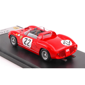FERRARI 275P N.22 ACCIDENT LE MANS 1964 G.BAGHETTI-U.MAGLIOLI 1:43 Looksmart Auto Competizione Modellino