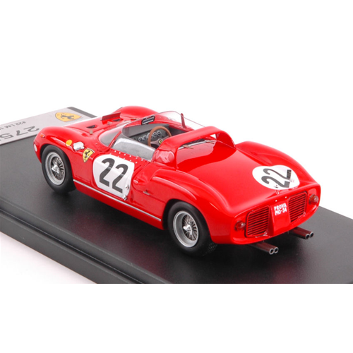 FERRARI 275P N.22 ACCIDENT LE MANS 1964 G.BAGHETTI-U.MAGLIOLI 1:43 Looksmart Auto Competizione Modellino