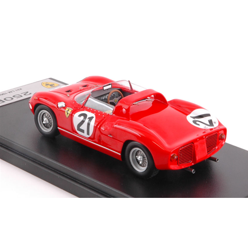 FERRARI 250P N.21 WINNER 24h LE MANS 1963 L.BANDINI- L.SCARFIOTTI 1:43 Looksmart Auto Competizione Modellino