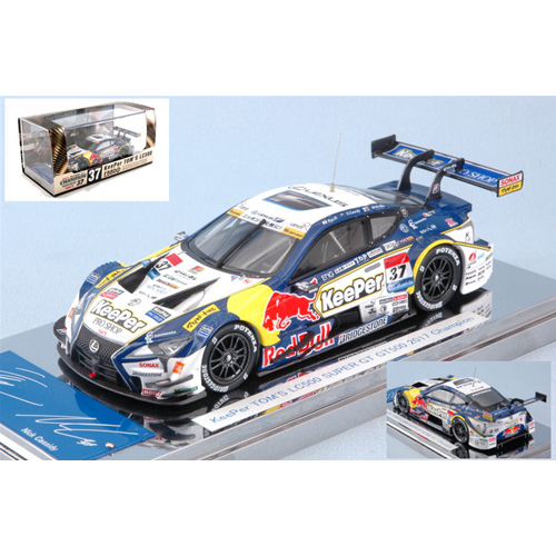 LEXUS LC500 N.37 CHAMPION SUPER GT500 2017 R.HIRAKAWA-N.CASSIDY 1:43 Ebbro Auto Competizione Modellino