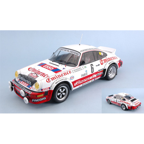 PORSCHE 911 SC WRC N.6 DNF MONTE CARLO 1982 WALDEGARD-THORZELIUS 1:18 Ixo Model Auto Rally Modellino