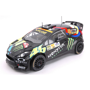 FORD FIESTA RS WRC N.46 WINNER RALLY MONZA 2012 V.ROSSI-C.CASSINA 1:18 Ixo Model Auto Rally Modellino