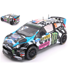 FORD FIESTA RS WRC N.15 12th RALLY CATALUNYA 2014 BLOCK-GELSOMINO 1:18 Ixo Model Auto Rally Modellino