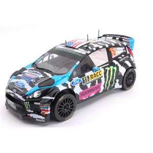 FORD FIESTA RS WRC N.15 12th RALLY CATALUNYA 2014 BLOCK-GELSOMINO 1:18 Ixo Model Auto Rally Modellino