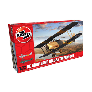DEHAVILLAND DH82a TIGER MOTH KIT 1:72 Airfix Kit Aerei Modellino