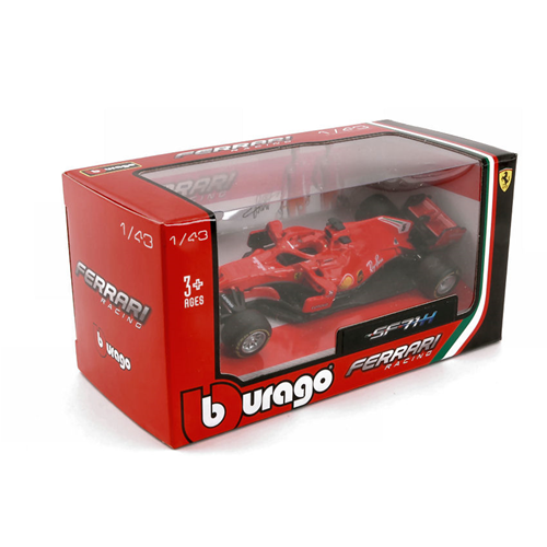 FERRARI SF71H N.5 S.VETTEL 2018 1:43 Burago Formula 1 Modellino