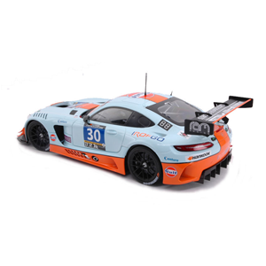 MERCEDES GT3 N.30 2nd 24 H P.RICARD 2016 HALL-GOETHE-BROWN-CAMPBELL 1:18 Paragon Models Auto Competizione Modellino