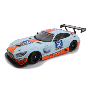 MERCEDES GT3 N.30 2nd 24 H P.RICARD 2016 HALL-GOETHE-BROWN-CAMPBELL 1:18 Paragon Models Auto Competizione Modellino