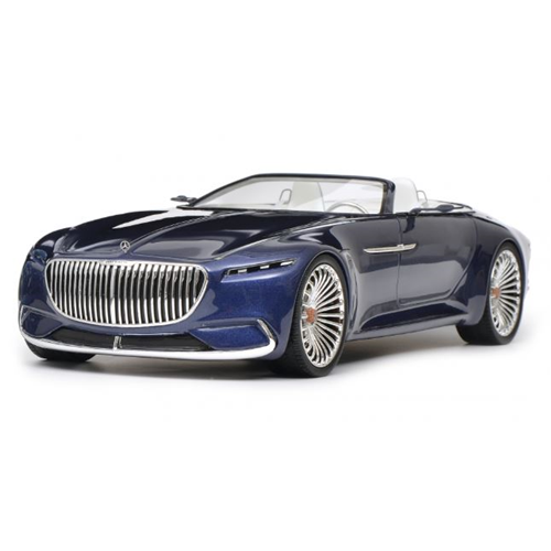 MERCEDES MAYBACH VISION 6 CABRIOLET 2017 BLUE 1:18 Schuco Auto Stradali Modellino