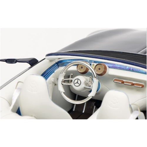 MERCEDES MAYBACH VISION 6 CABRIOLET 2017 BLUE 1:18 Schuco Auto Stradali Modellino
