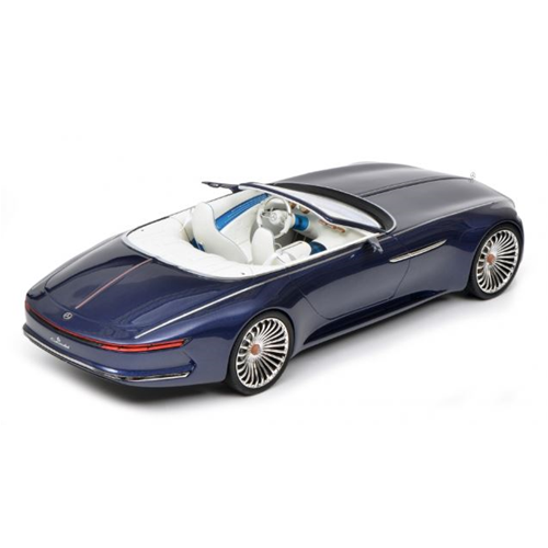 MERCEDES MAYBACH VISION 6 CABRIOLET 2017 BLUE 1:18 Schuco Auto Stradali Modellino