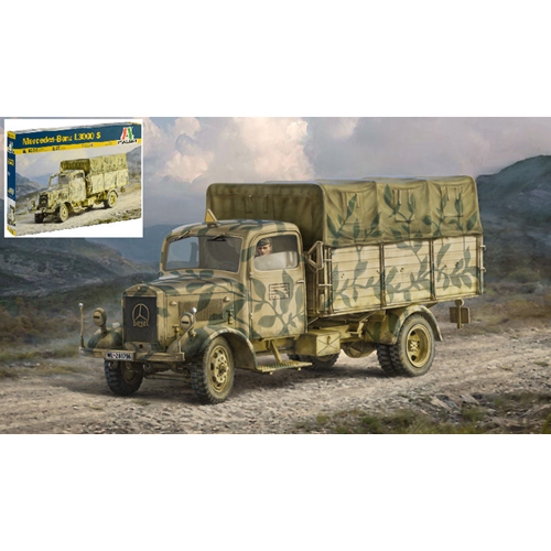 MERCEDES L3000 KIT 1:35 Italeri Kit Mezzi Militari Modellino