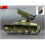 BM-8-24 SELF-PROPELLED ROCKET LAUNCHER KIT 1:35 Miniart Kit Mezzi Militari Die Cast Modellino