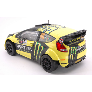 FORD FIESTA RS WRC N.46 WINNER RALLY MONZA 2015 ROSSI-CASSINA 1:18 Ixo Model Auto Rally Modellino
