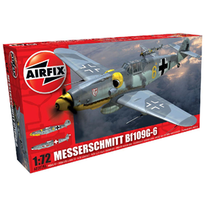 MESSERSCHMITT BF109G-6 KIT 1:72 Airfix Kit Aerei Modellino